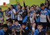 Masiva concurrencia de niños en el encuentro de Mini-Vóley