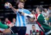 Los «Gladiadores” empataron en su debut en el Mundial de handball