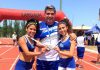 Histórico momento del atletismo caletense en los Juegos de la Araucanía